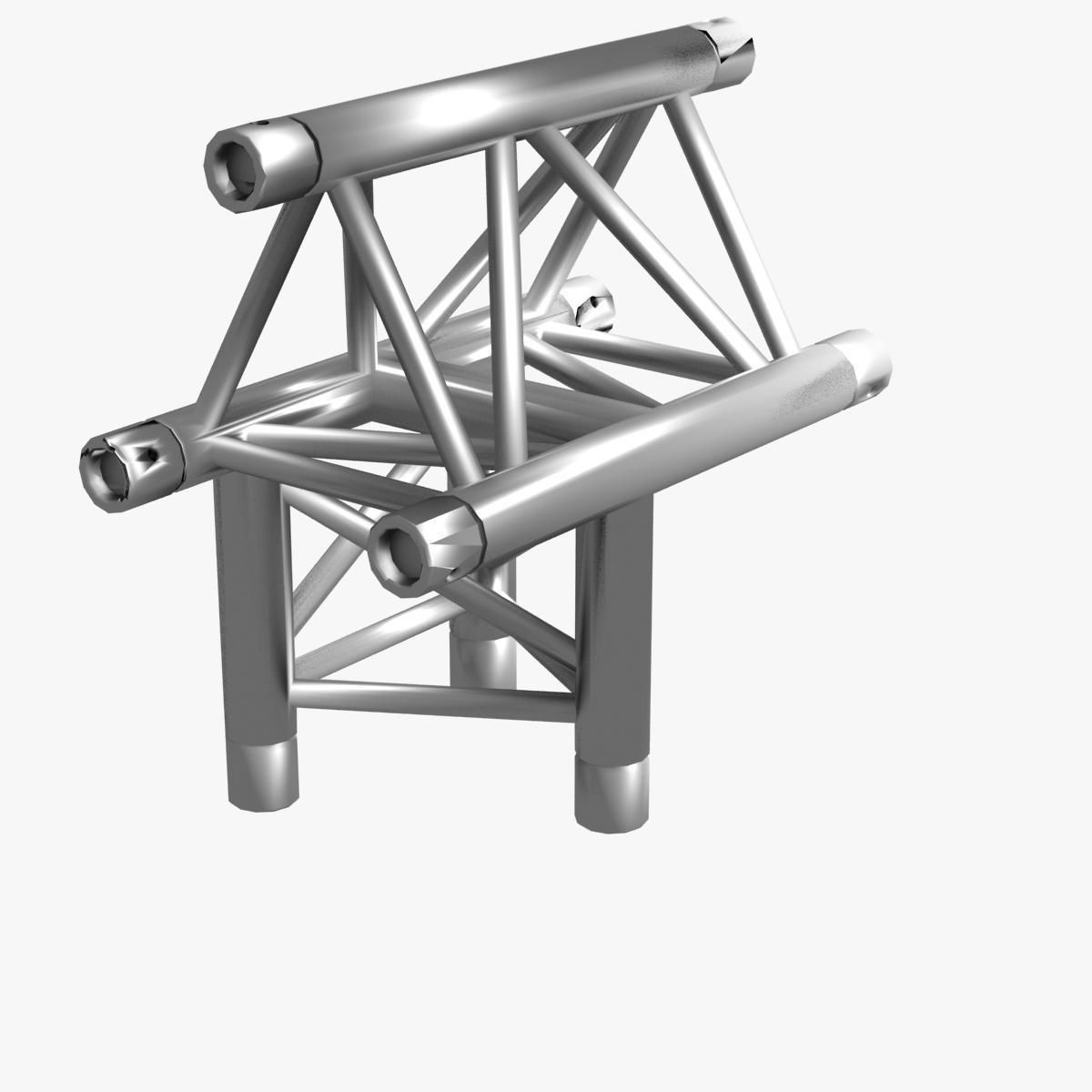 Triangular Truss Standard Collection - 41 PCS Modular 3D model_32