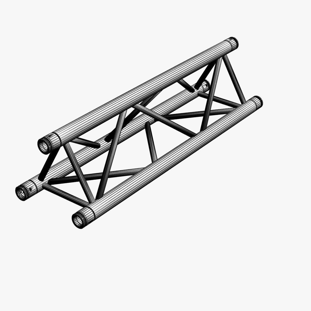 Triangular Truss Standard Collection - 41 PCS Modular 3D model_13