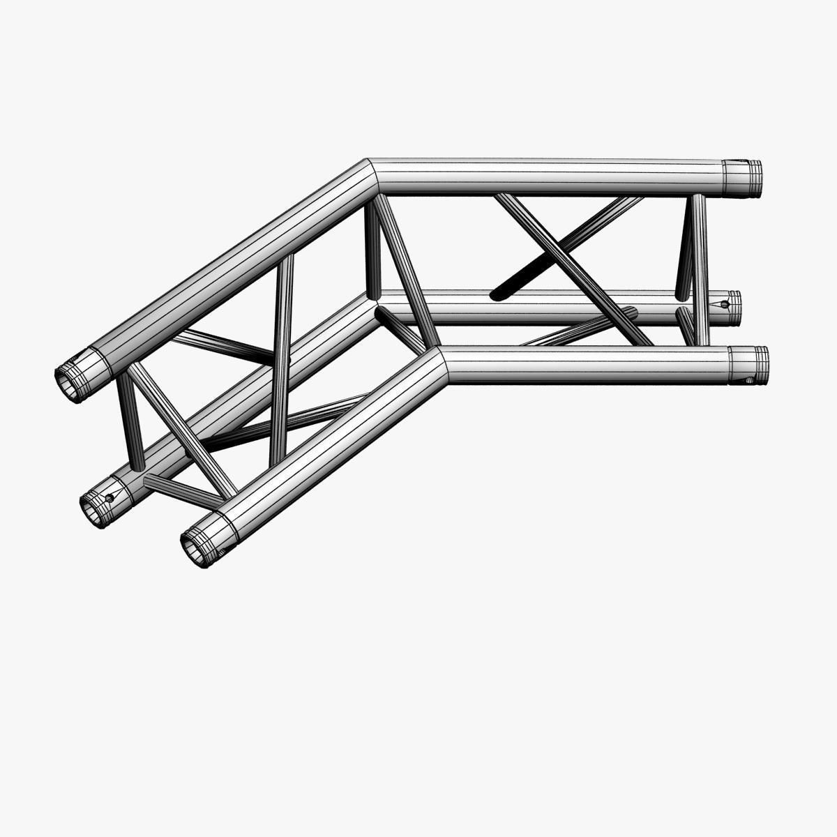 Triangular Truss Standard Collection - 41 PCS Modular 3D model_89