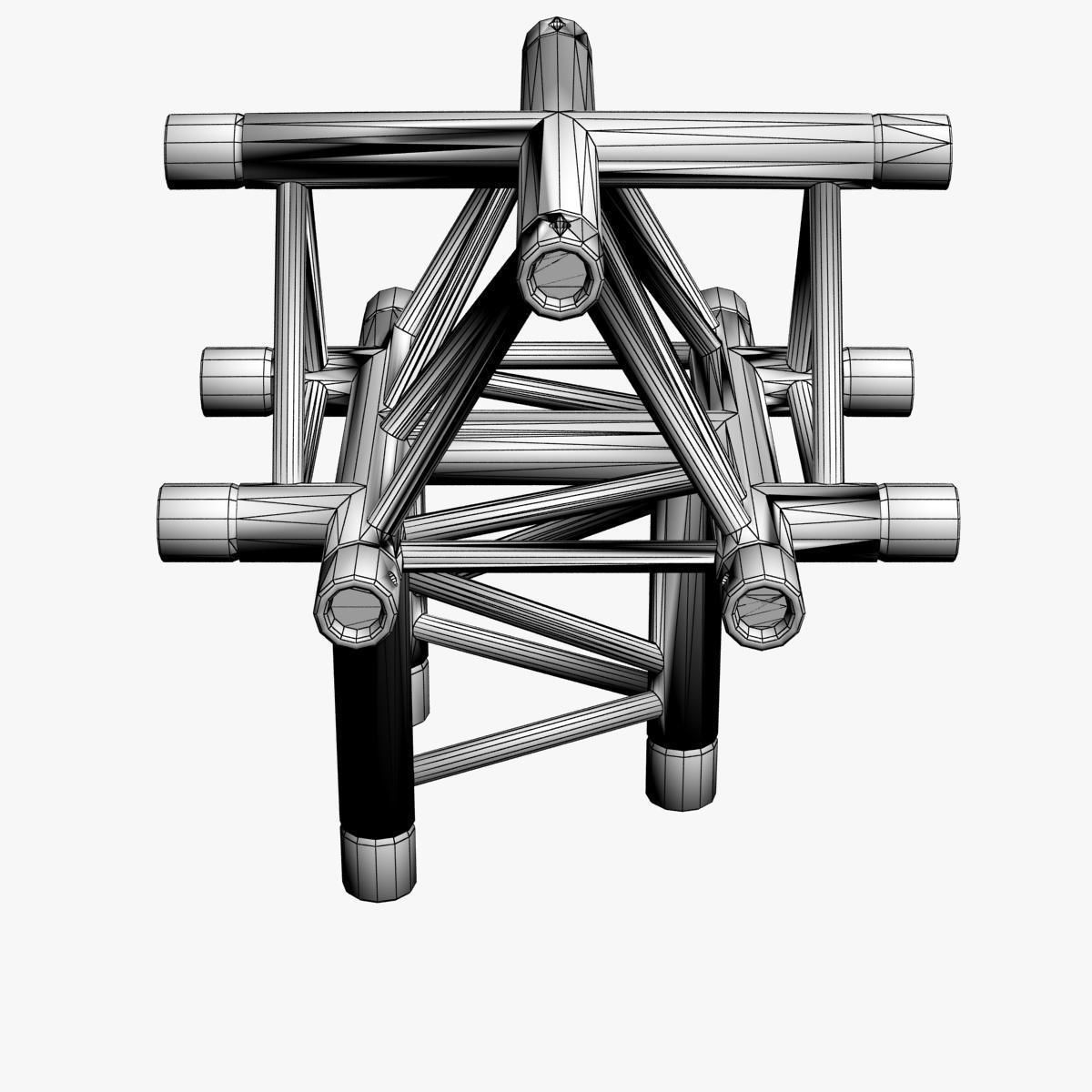 Triangular Truss Standard Collection - 41 PCS Modular 3D model_53