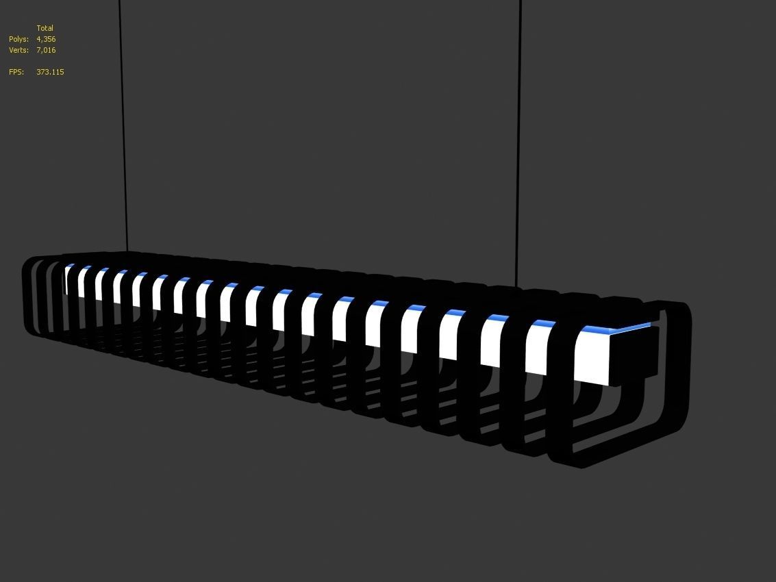 Spine Lamp by Dark 3D model_1