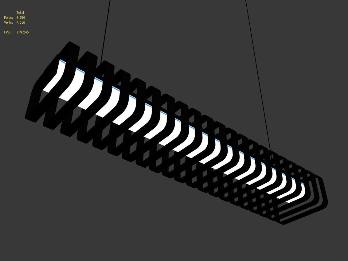 Spine Lamp by Dark 3D model_6