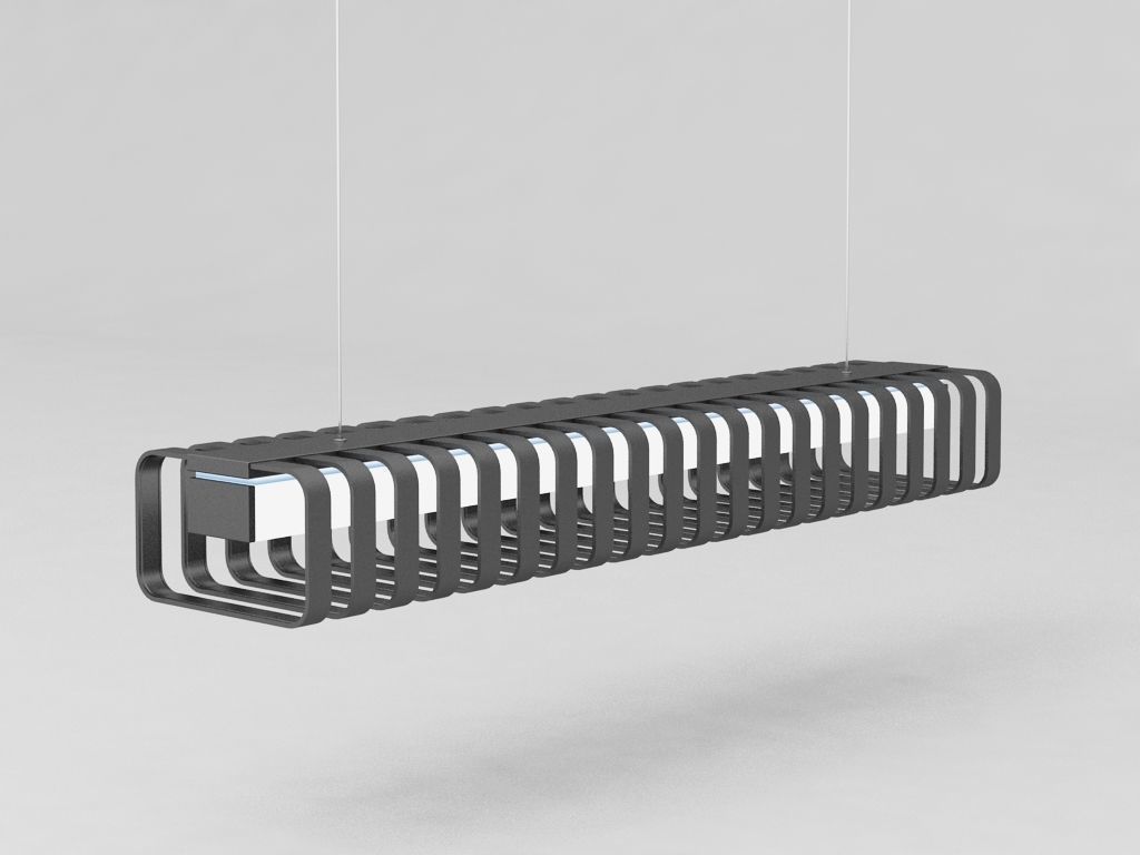 Spine Lamp by Dark 3D model_2