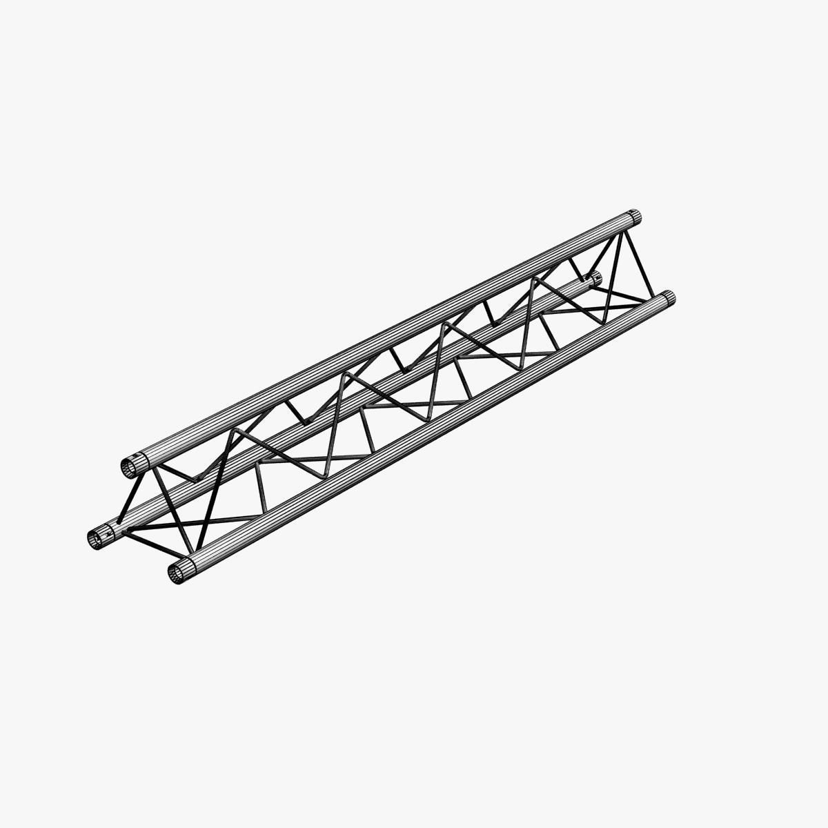 Mini Triangular Truss Collection - 14 PCS Modular 3D model_12