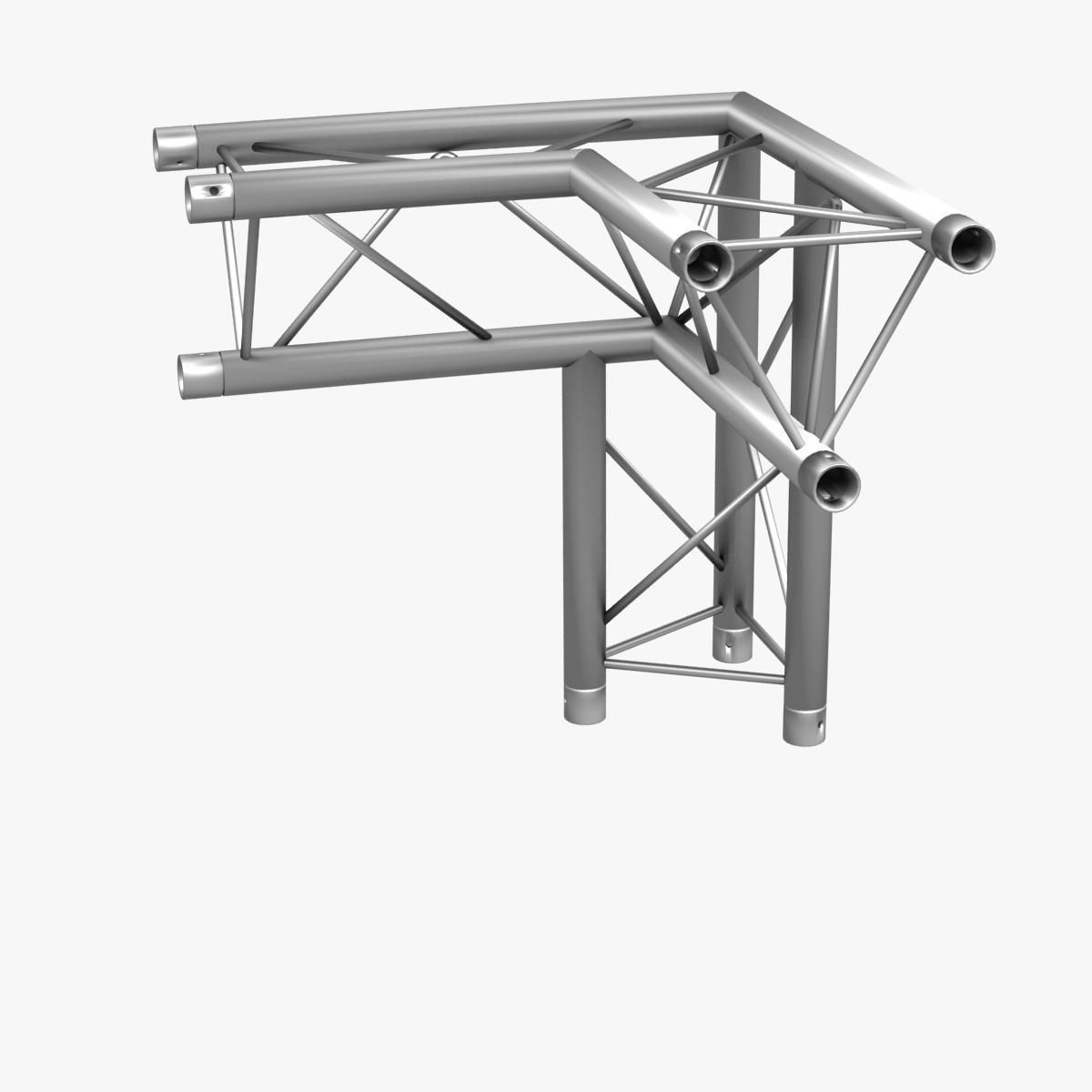 Mini Triangular Truss Collection - 14 PCS Modular 3D model_28