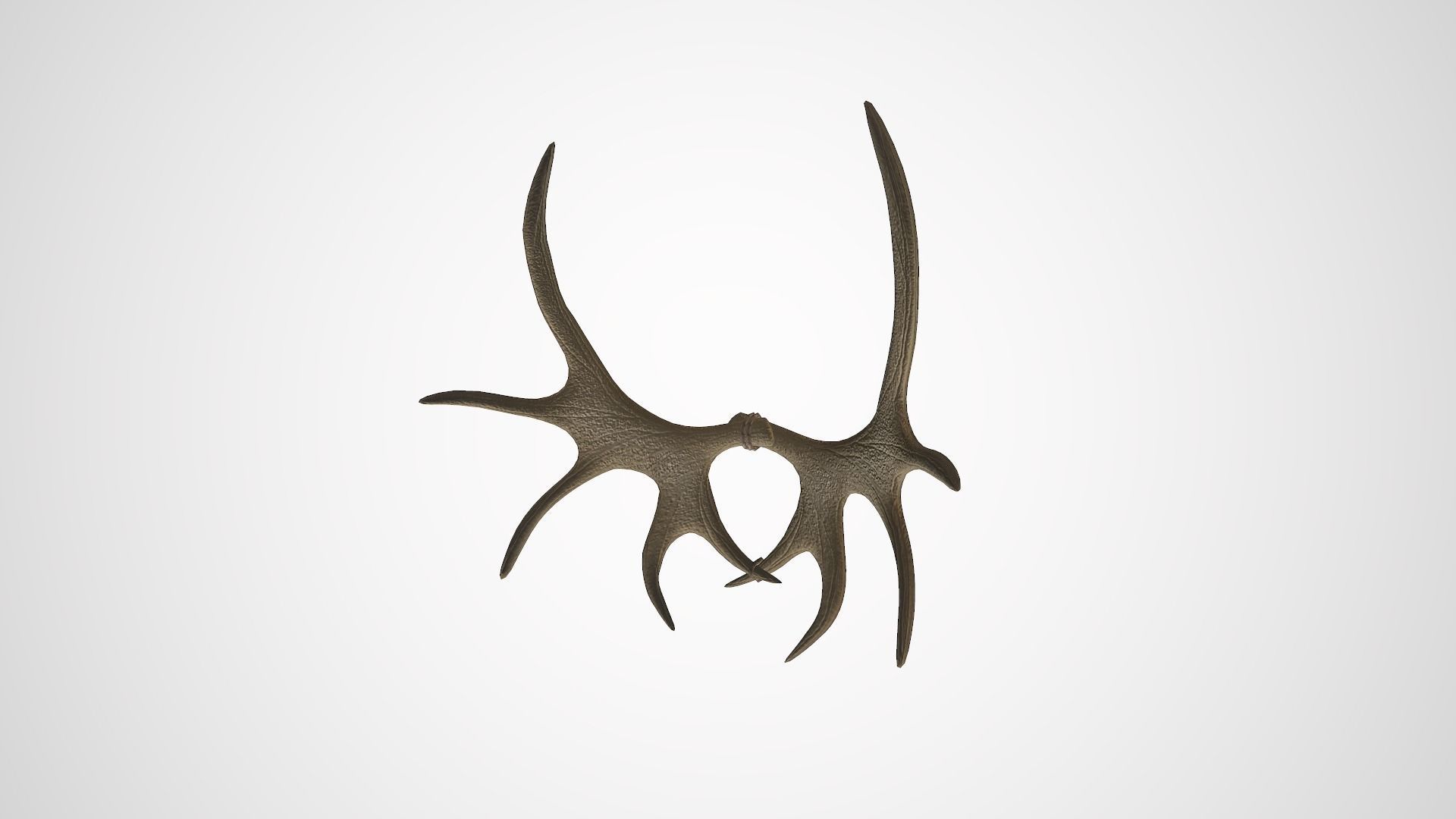 Old furniture  Low-poly 3D model_12