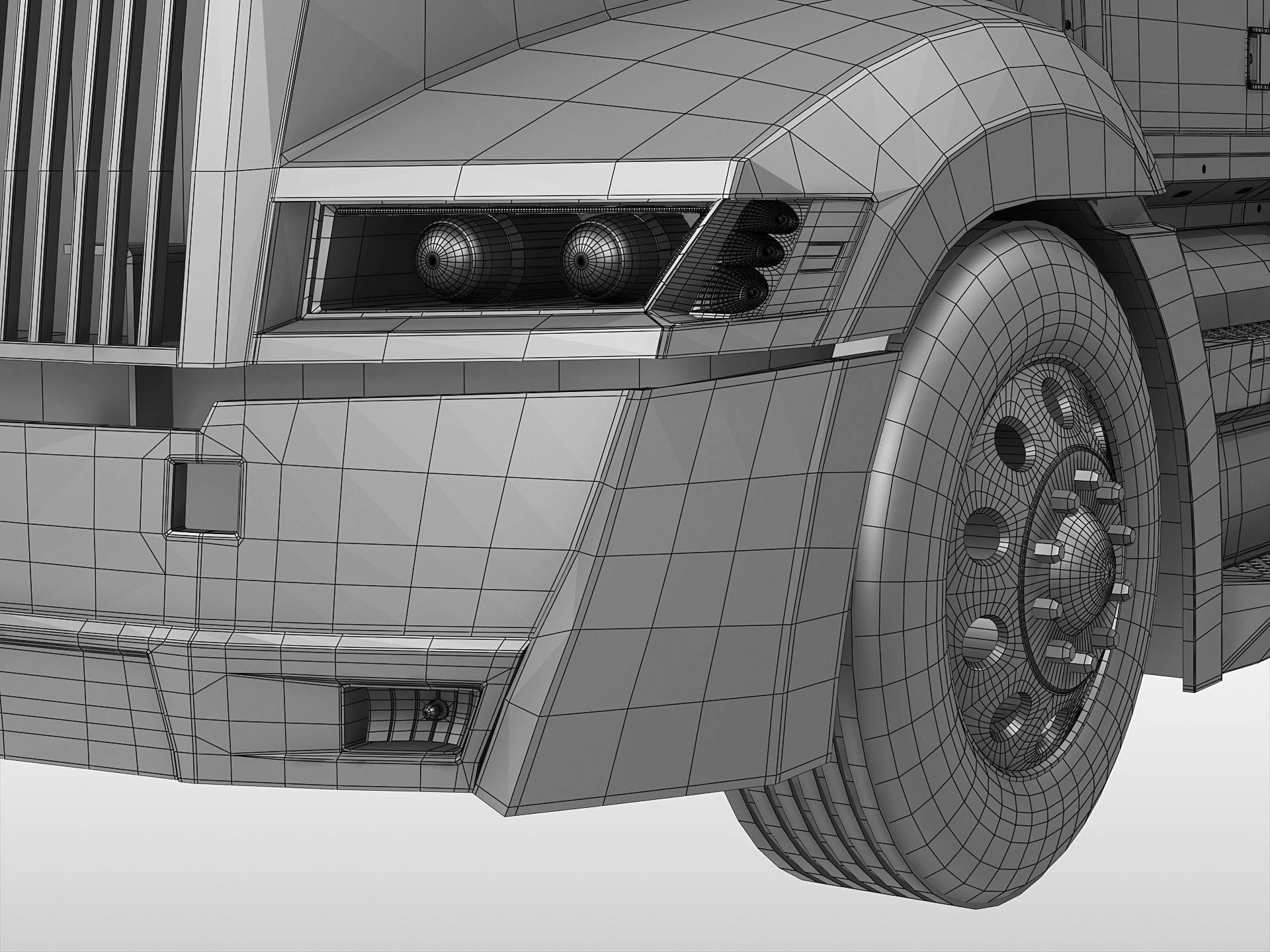 Western Star 5700XE 3D model_20