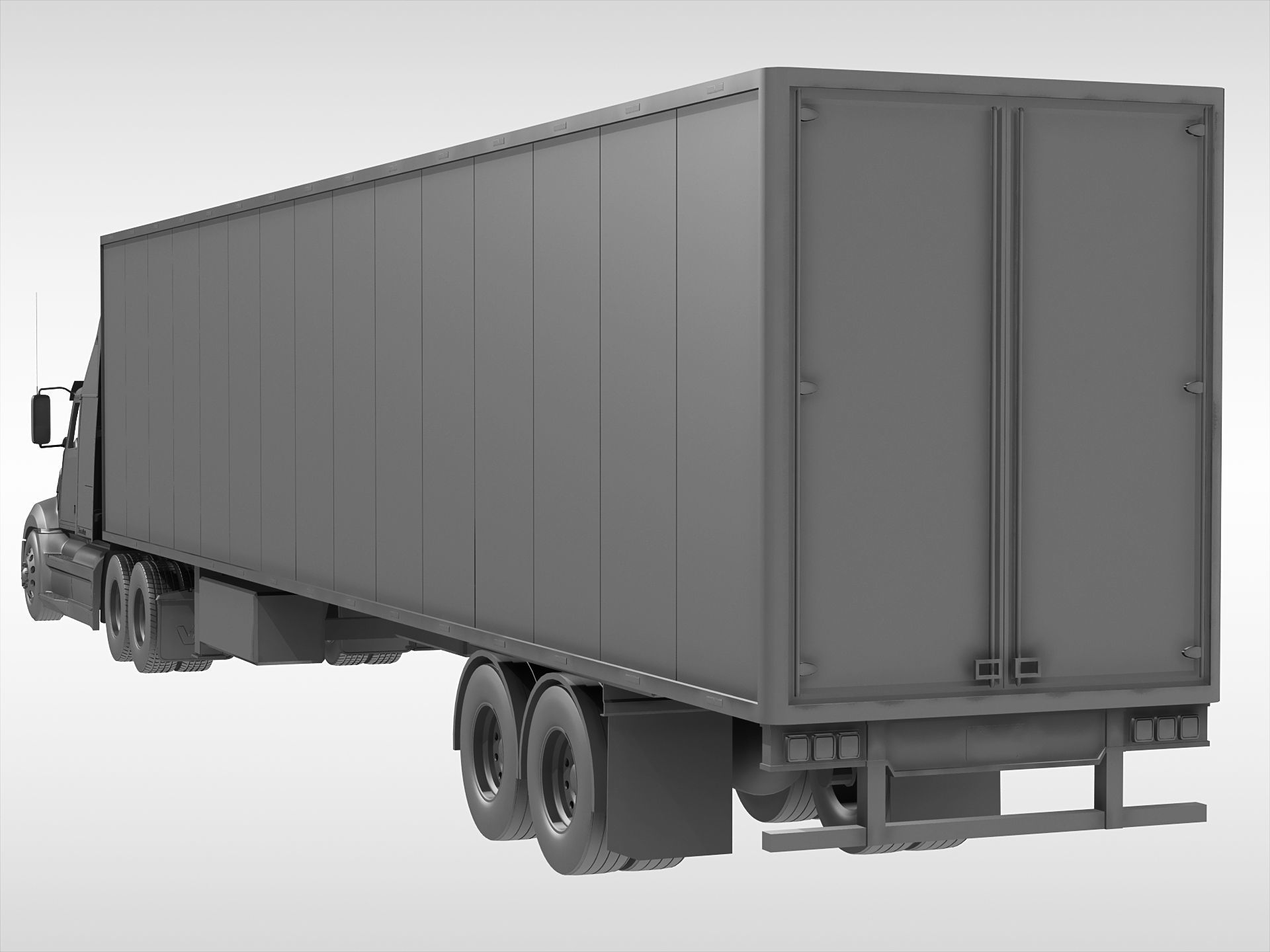Western Star 5700XE 3D model_10