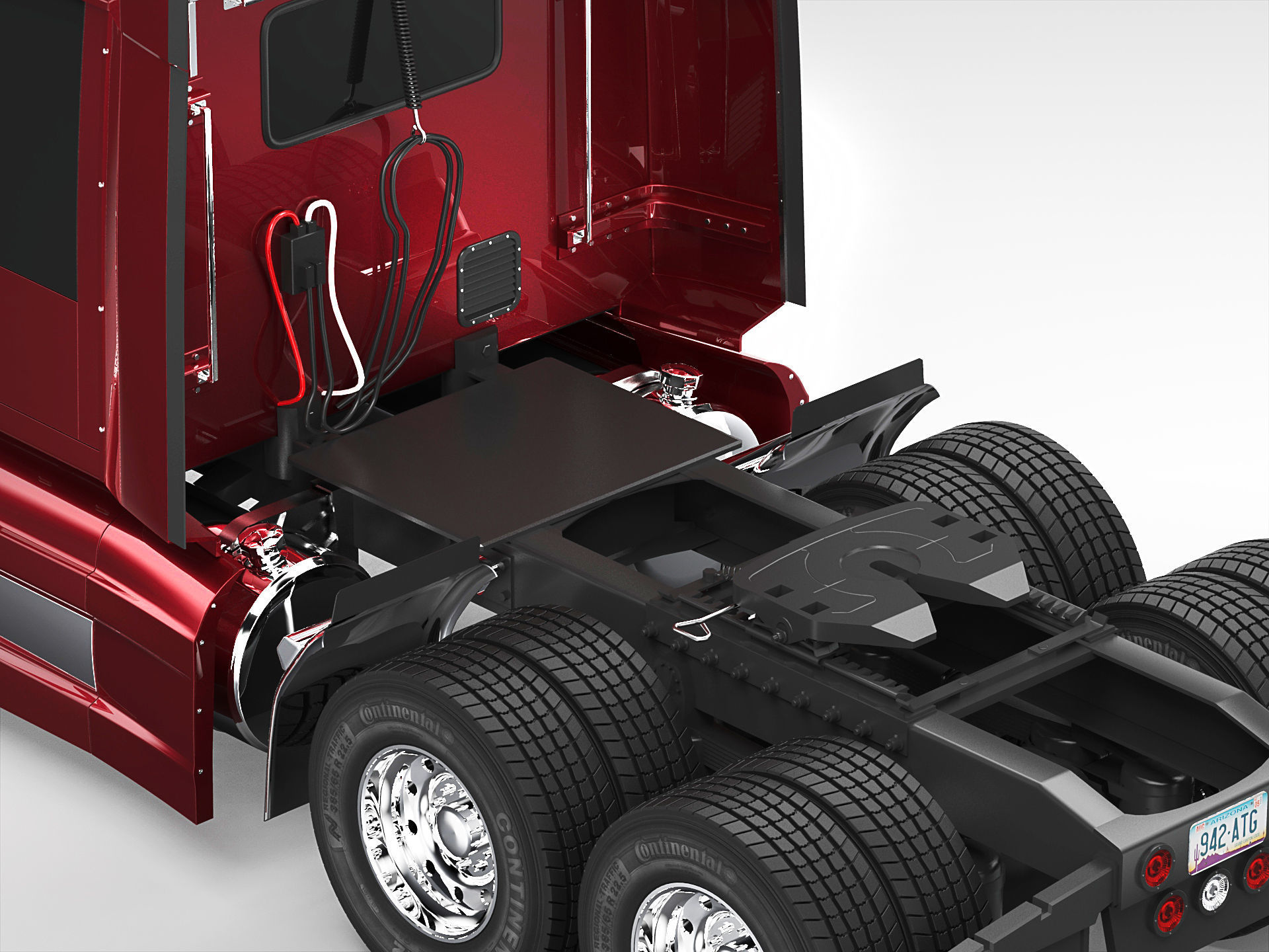 Western Star 5700XE 3D model_8