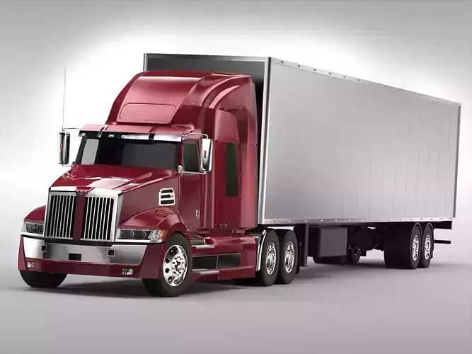 Western Star 5700XE 3D model