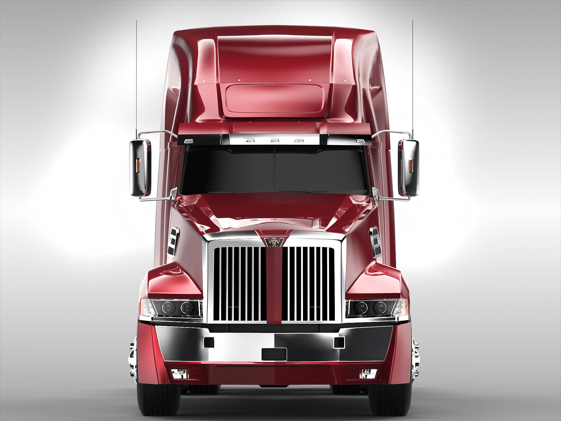Western Star 5700XE 3D model_4