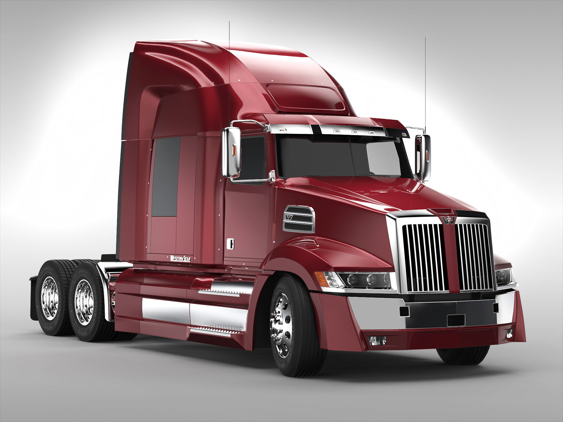 Western Star 5700XE 3D model_3