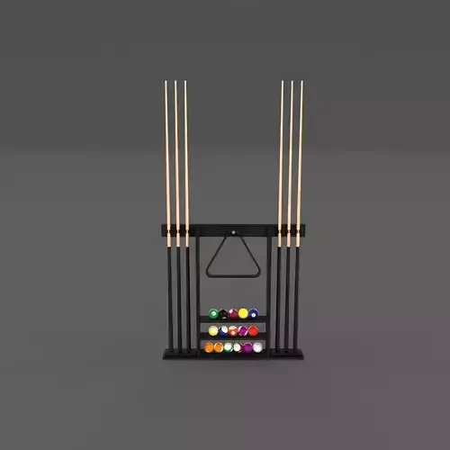 8 Ball Pool Rack 3D model