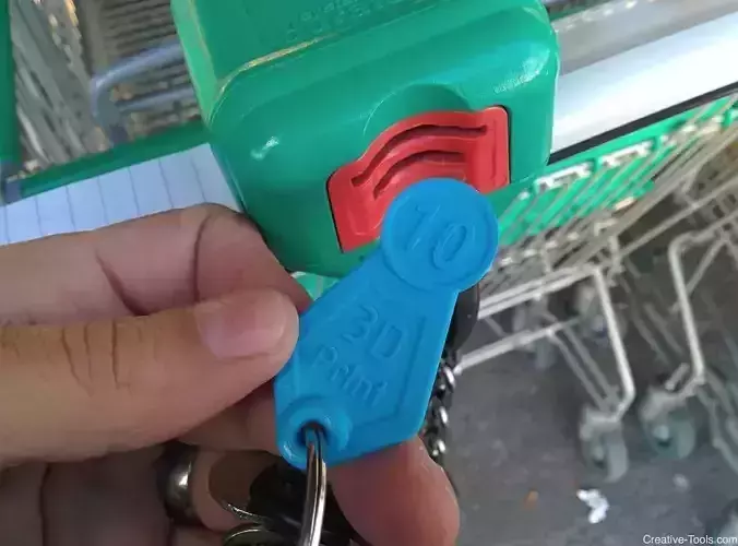 Shopping Cart Token Free 3D print model