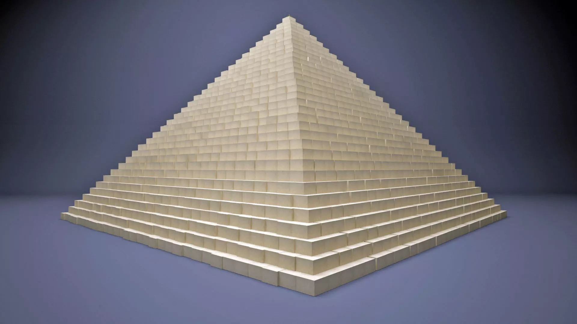 Great Pyramid of Egypt  3D print model_0