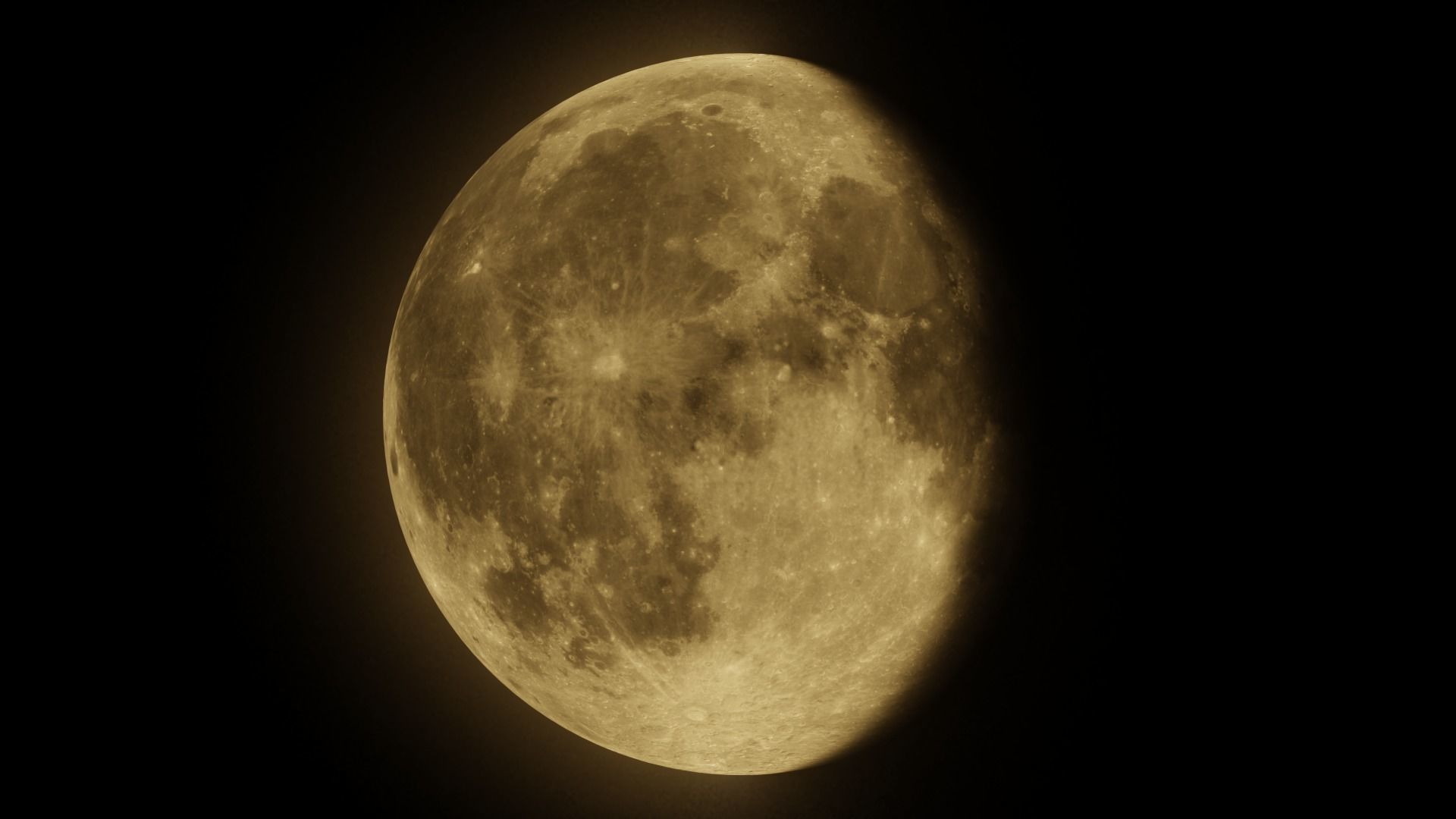 4K Moon with Moon Phases Low-poly 3D model_5