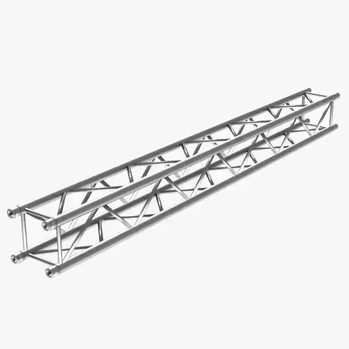Square Truss Straight Segment 2 3D model