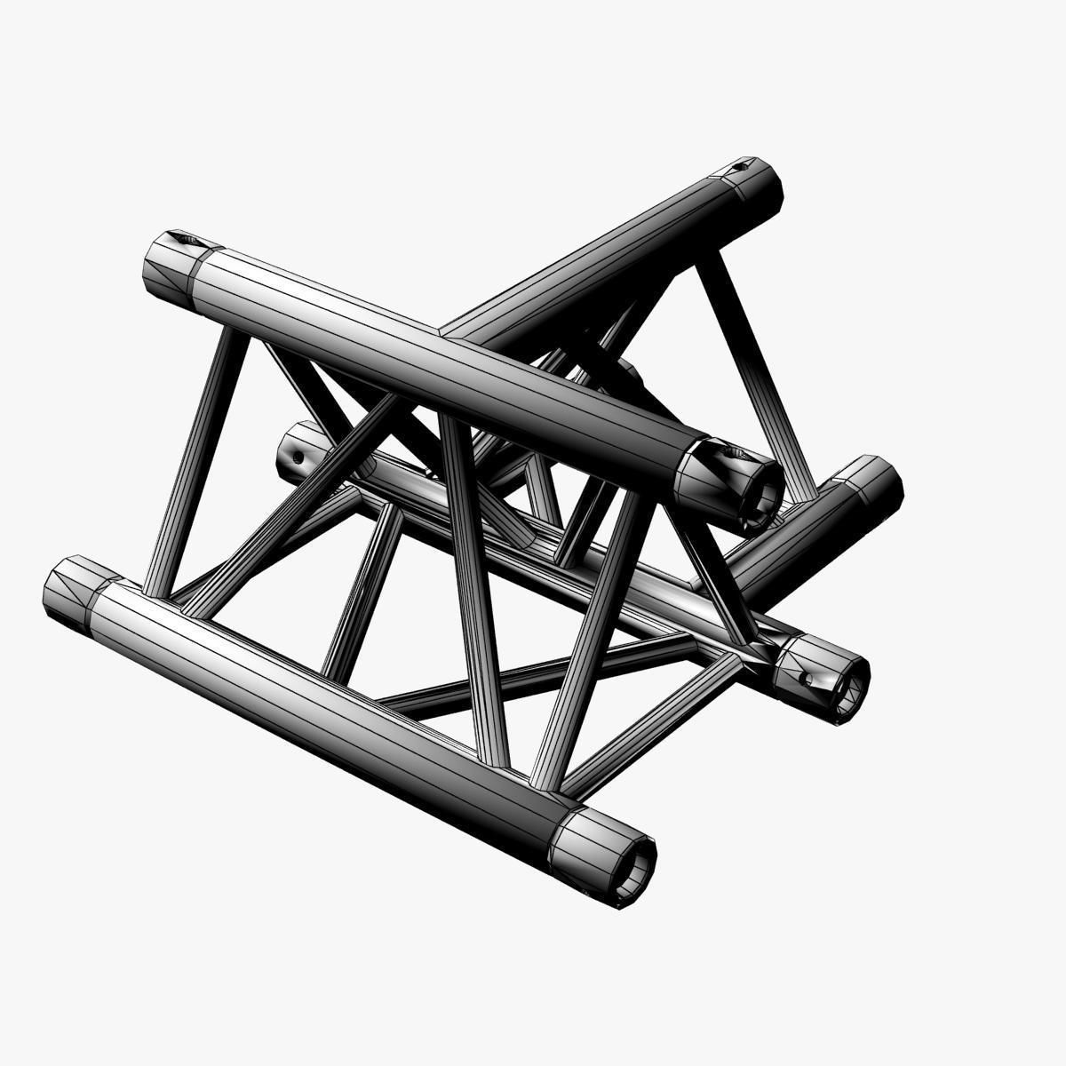 Triangular Truss Cros and T Junction 84 3D model_5