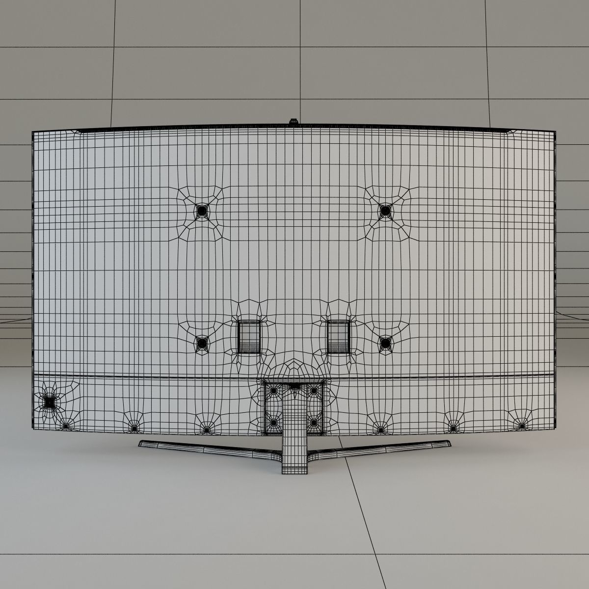 SUHD 4K Curved Smart TV JS9500 Series 9 3D model_10