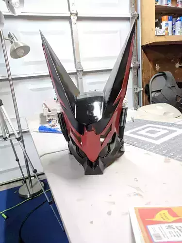 Tetsuya Nomura Batman Wearable Helmet 3D print model
