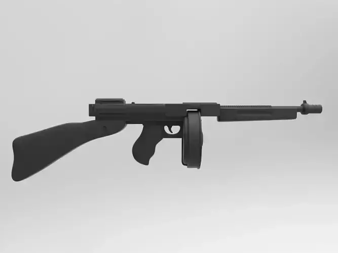 Thompson M1A1 3D model