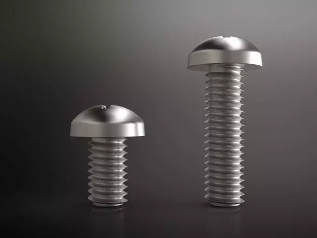 pan head screw M3 x 5mm 10mm Free 3D model