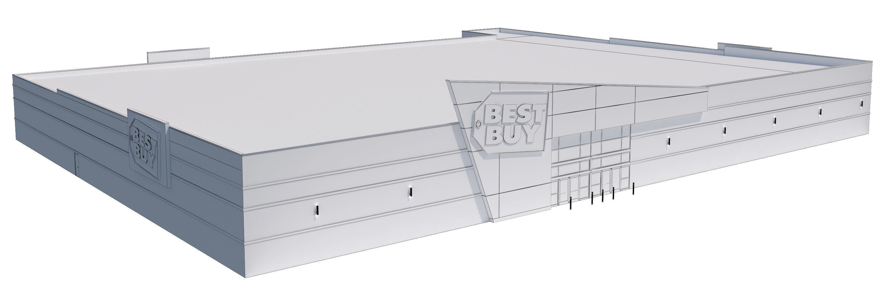 Retail-010 Best Buy 3D model_13