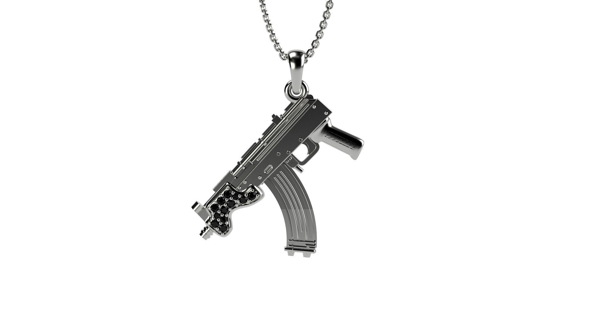 Mini Draco Pendant medium 3D print model_8