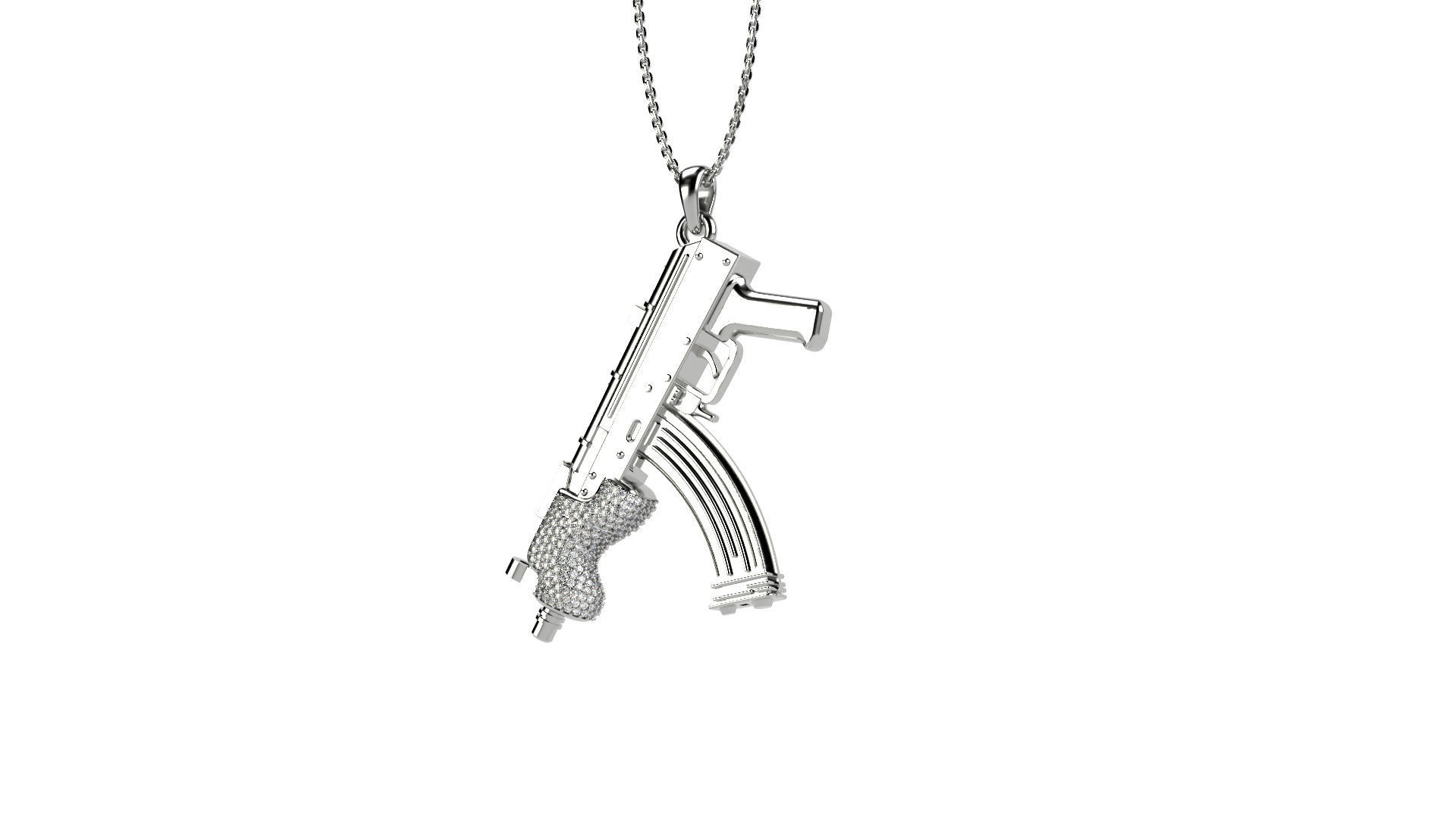 Mini Draco Pendant large 3D print model_6