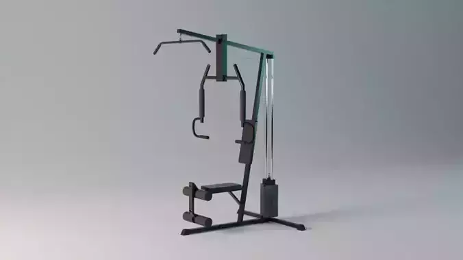 Pulldown Cable Machine - Chest Press Station - Gym Equipment