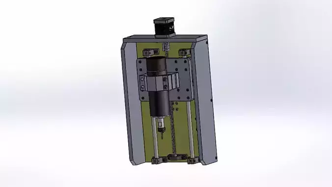 Mini Cnc Z Axis 500w Spindle 3D model