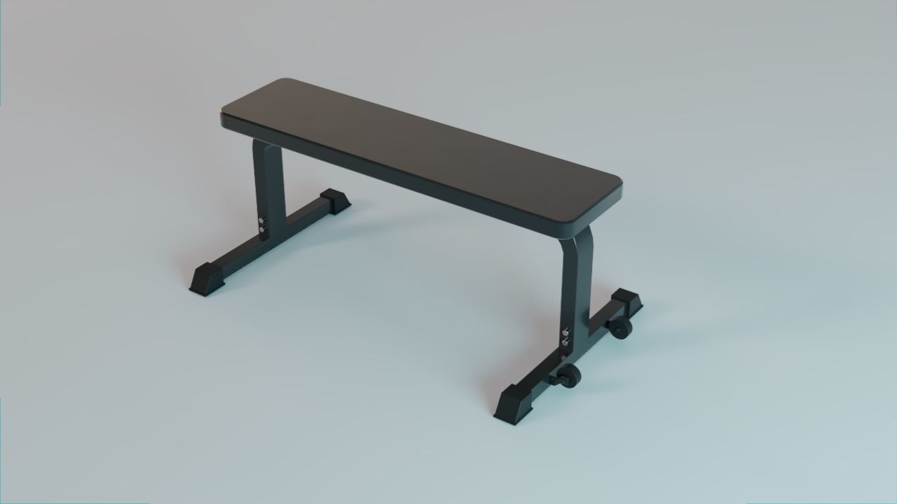 3d Exercise Heavy Duty Flat Bench Gym Equipment