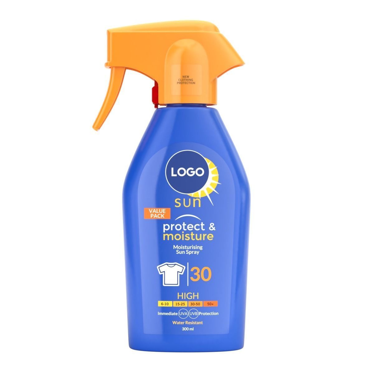 Sun Spray 3D model_3