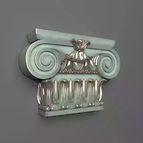 Capital greek column 3D print model