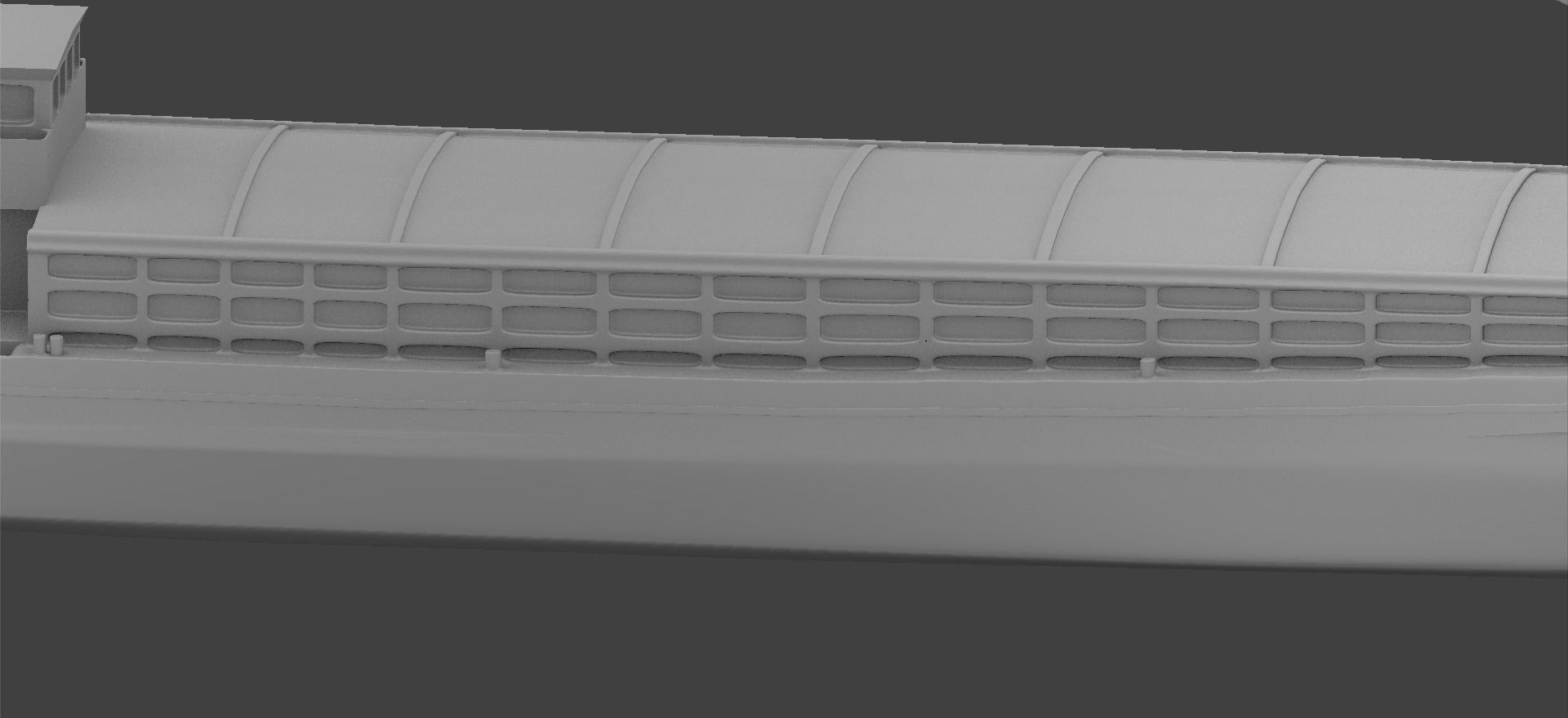 barge ship 3D model_8