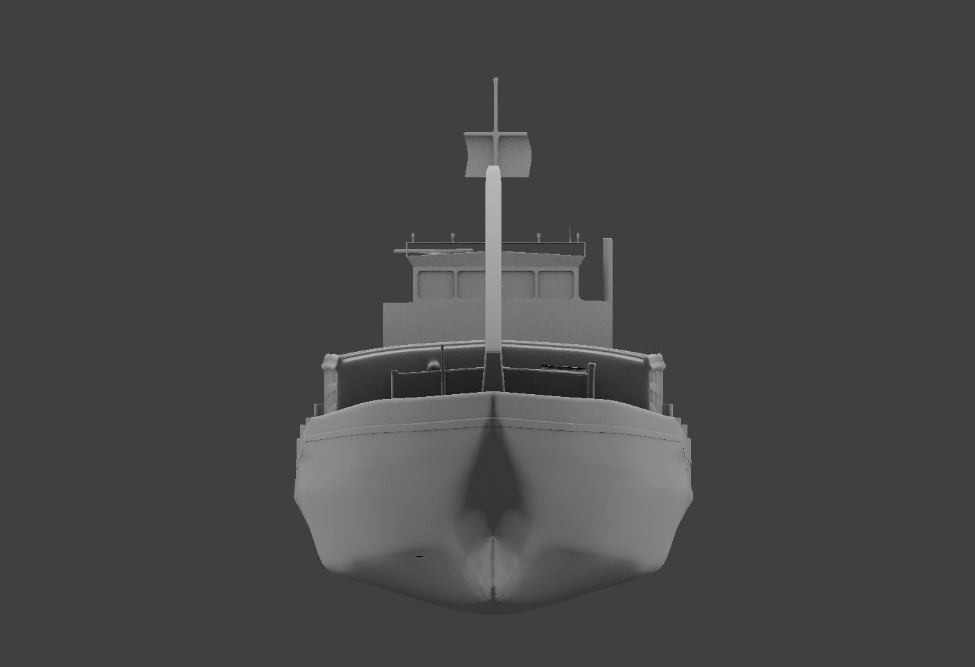 barge ship 3D model_3