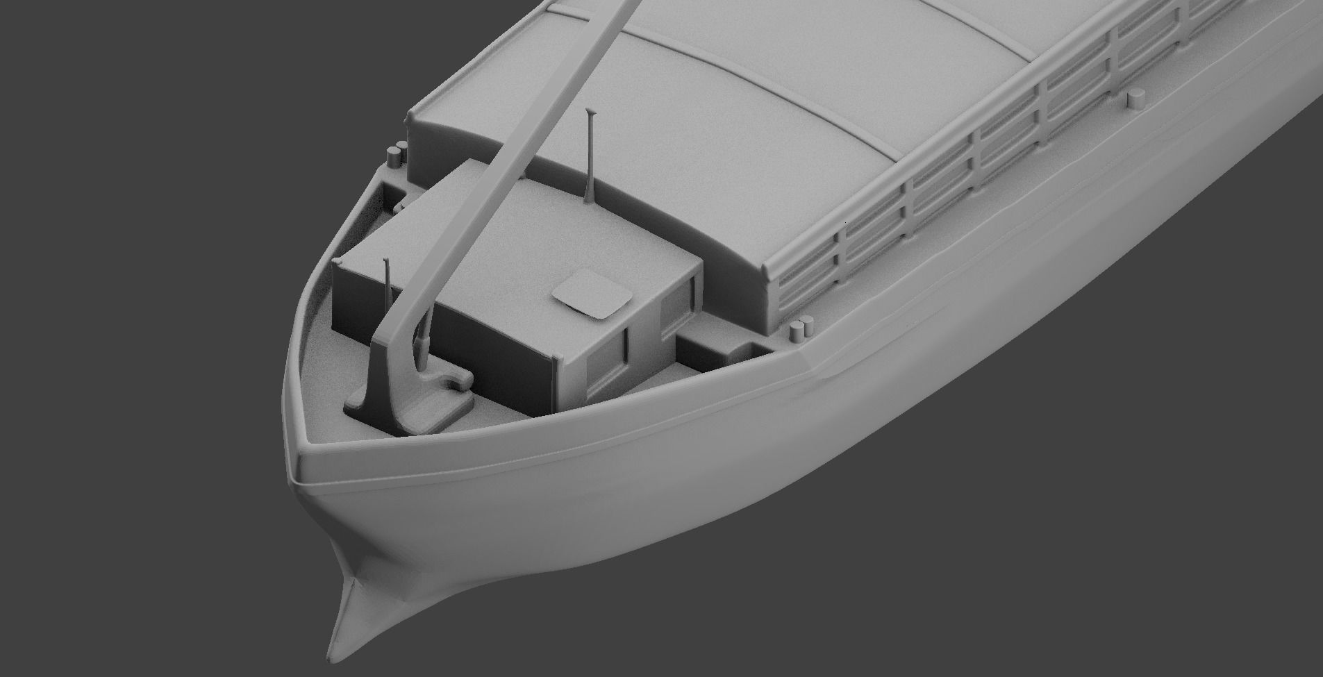 barge ship 3D model_6