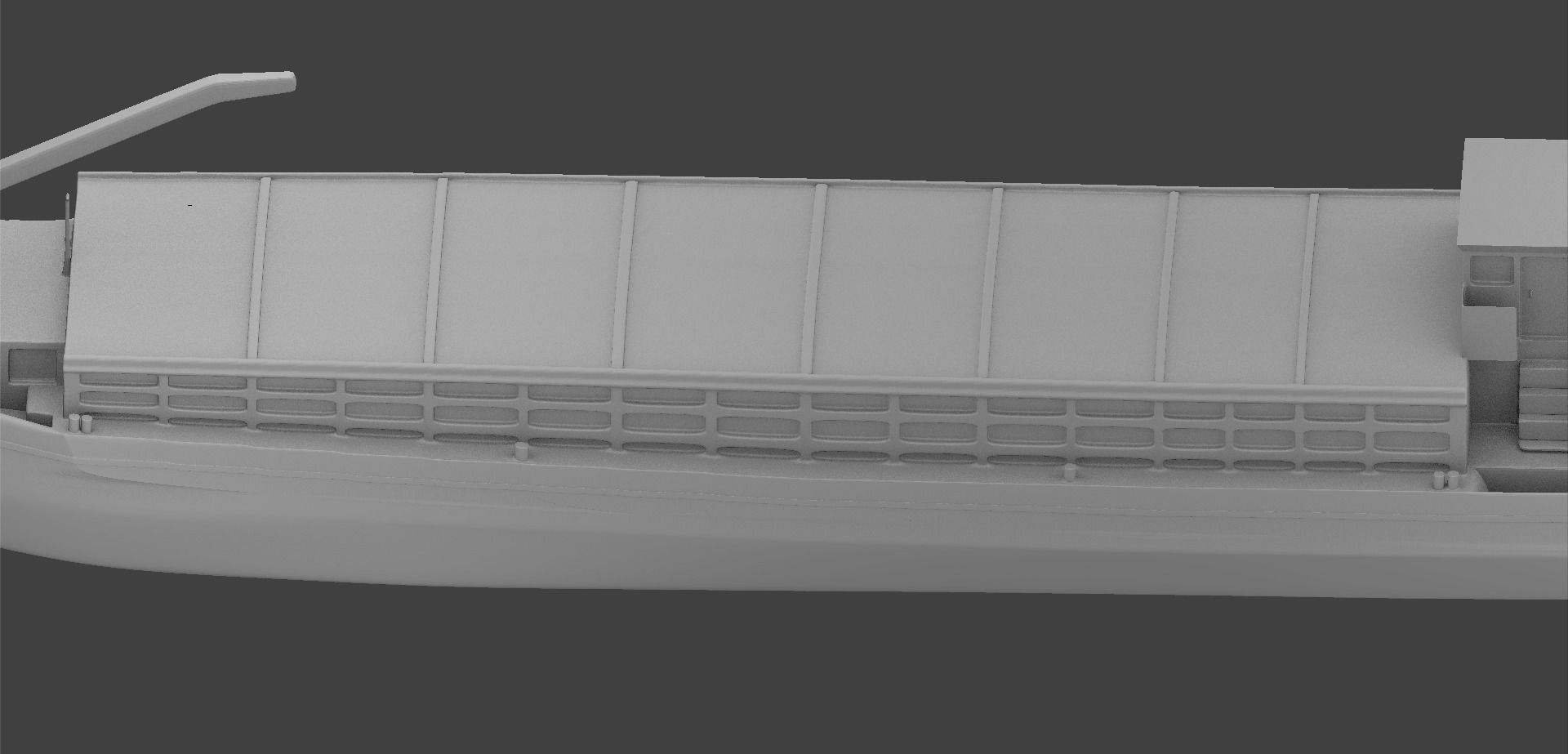 barge ship 3D model_7