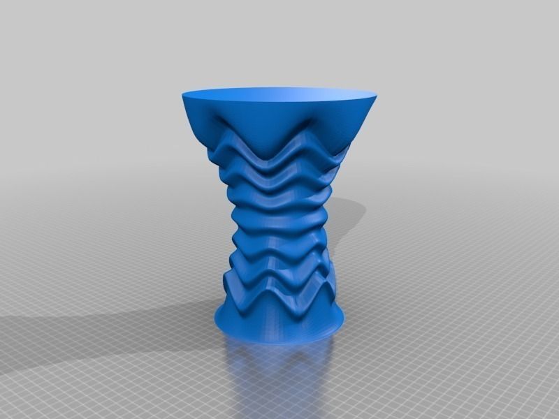 Simple Vases 3D print model_10