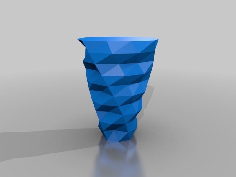 Simple Vases 3D print model_4