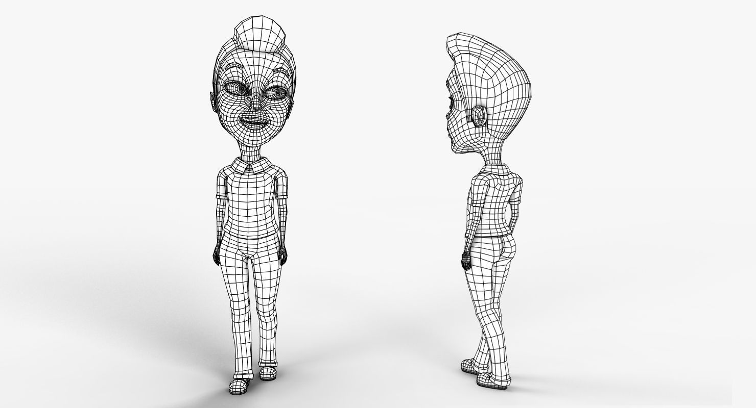 Leo Rigged Low-poly 3D model_20