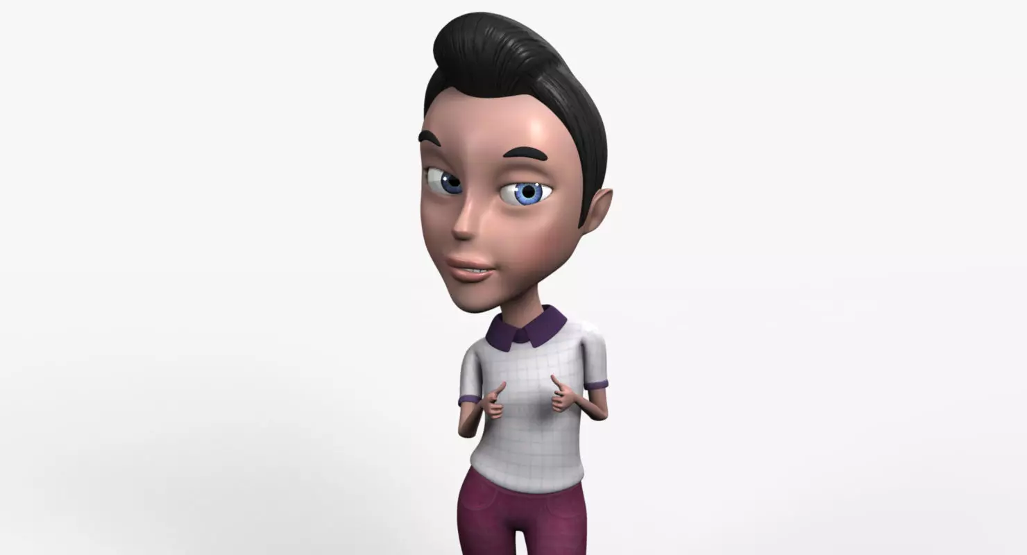 Leo Rigged Low-poly 3D model_0