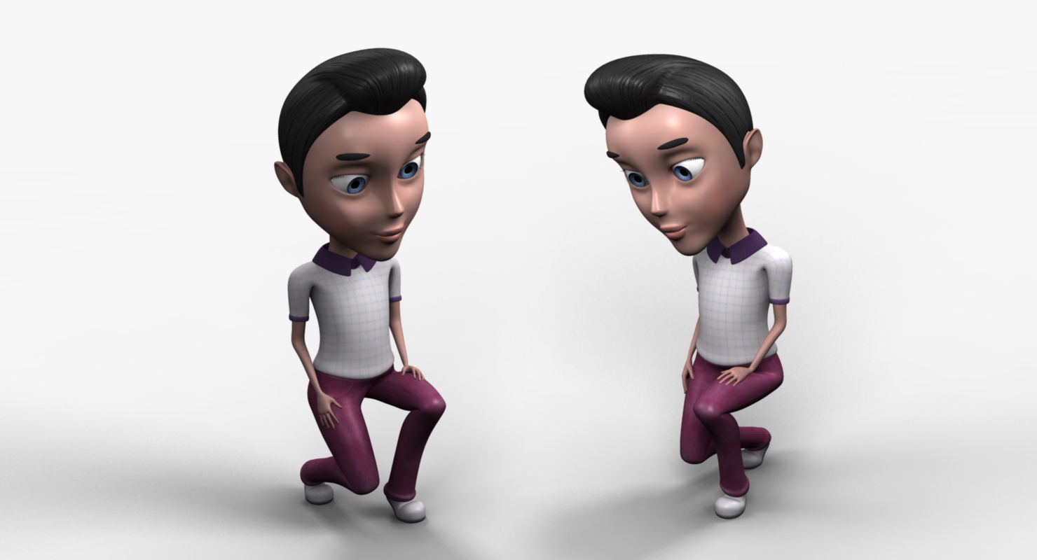 Leo Rigged Low-poly 3D model_10