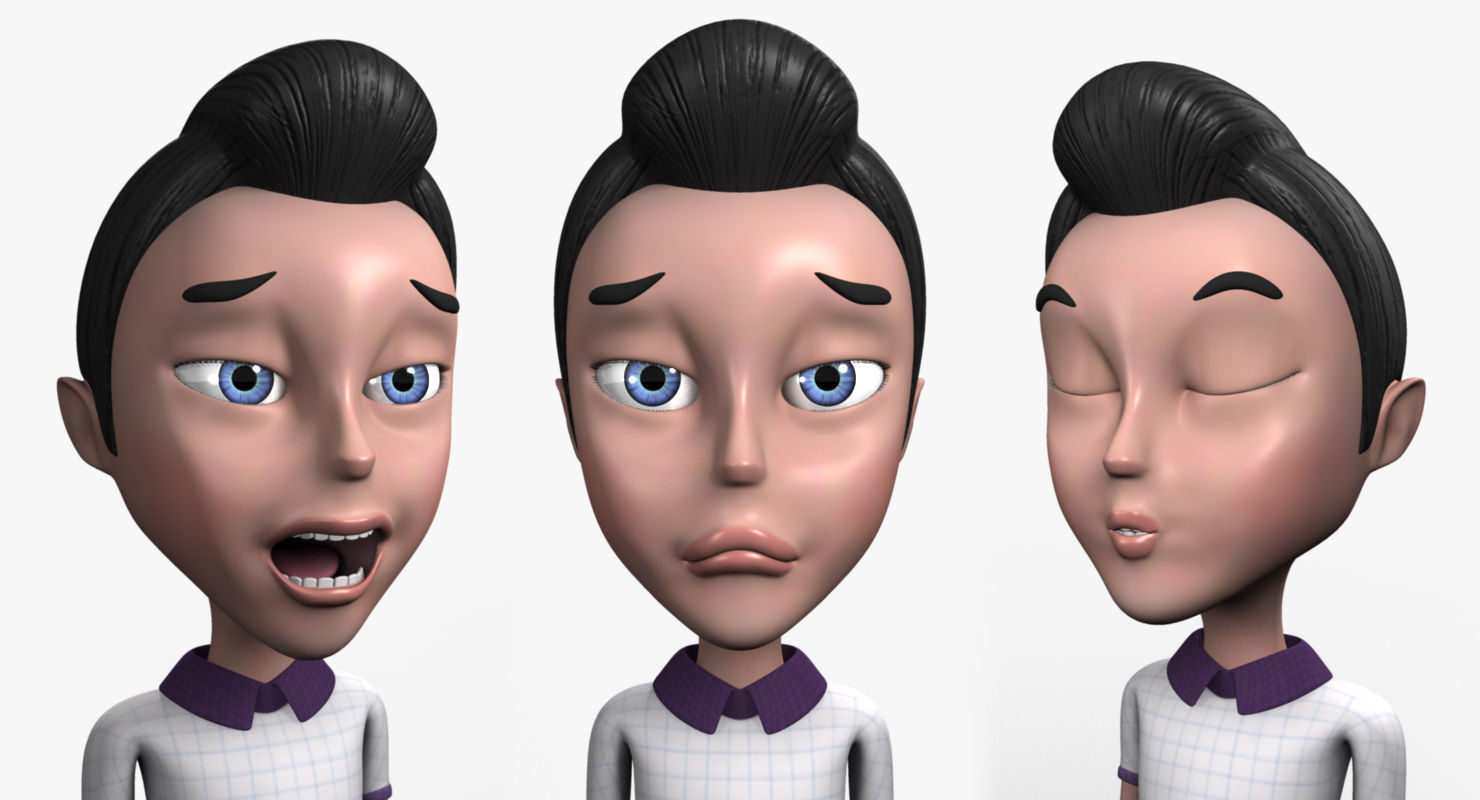 Leo Rigged Low-poly 3D model_6