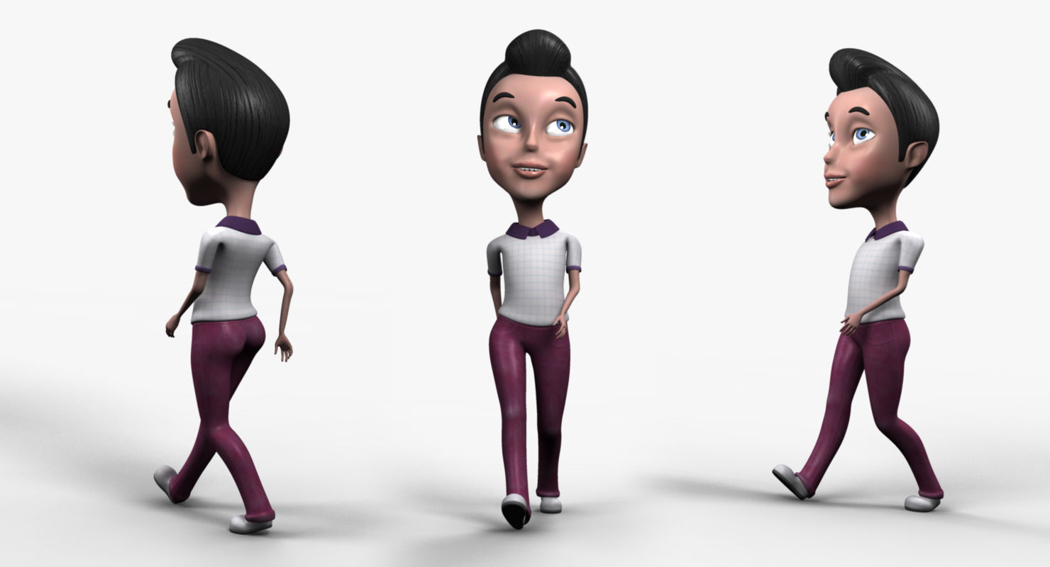 Leo Rigged Low-poly 3D model_2