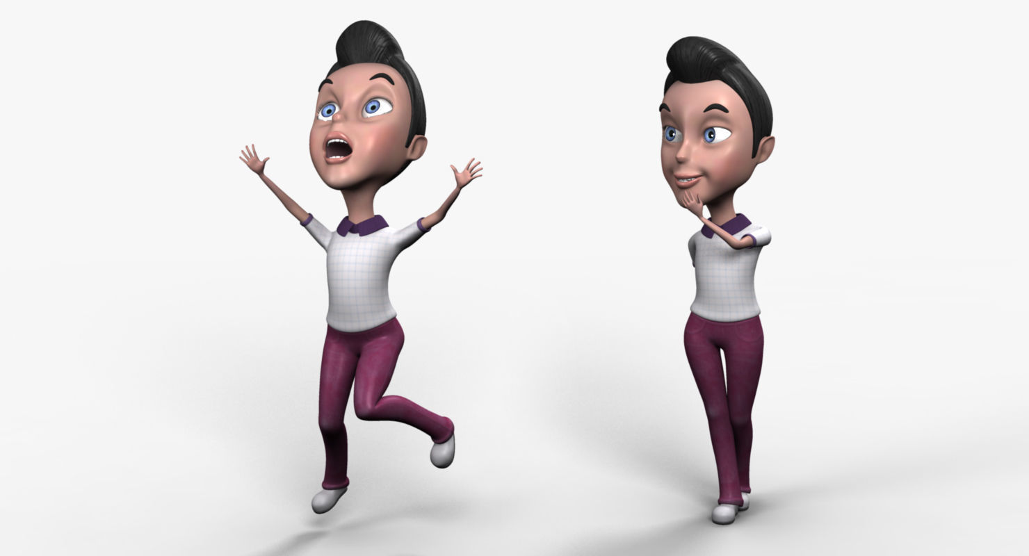 Leo Rigged Low-poly 3D model_8