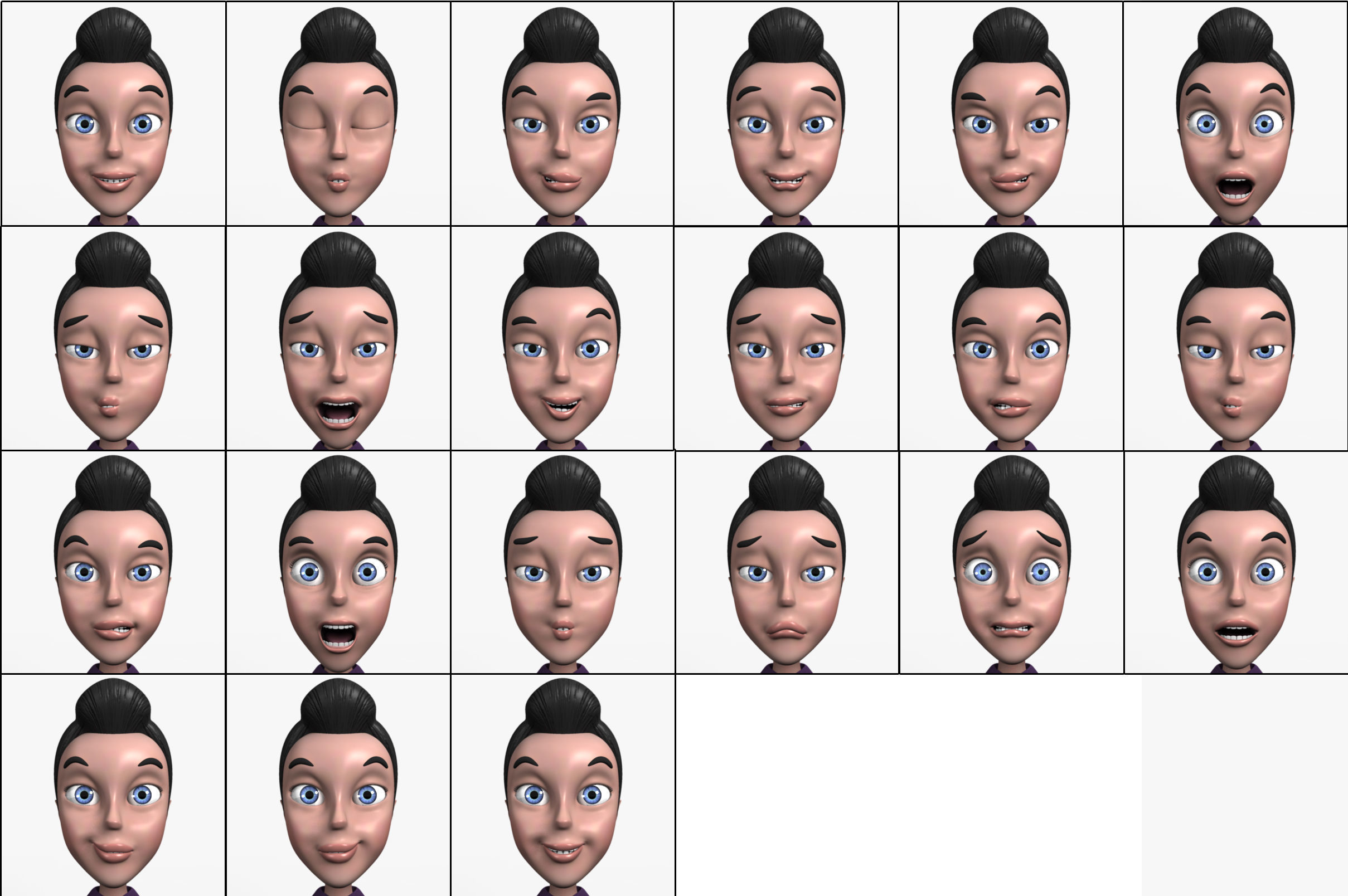 Leo Rigged Low-poly 3D model_5