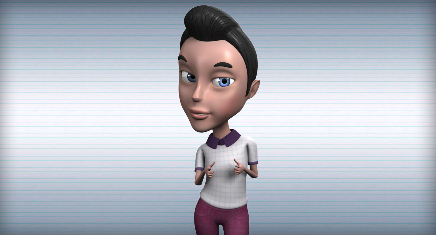 Leo Rigged Low-poly 3D model_1