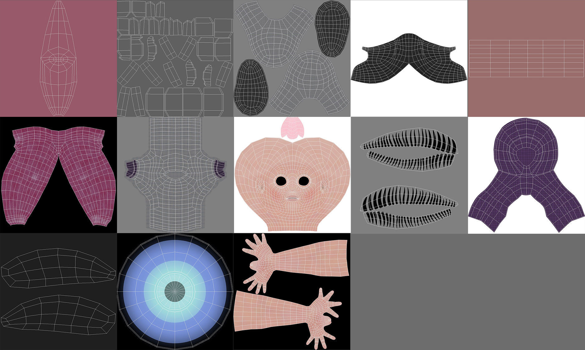 Leo Rigged Low-poly 3D model_22