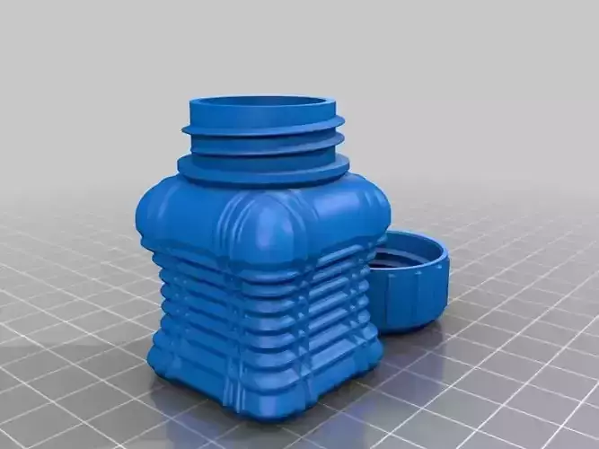 Bottle and Screw Cap